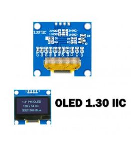 نمایشگر OLED سایز بزرگ 1.3 اینچ با رابط I2C