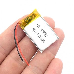 باتری 600mAh لیتیوم پلیمر Li-Po 3.7V تک سل 30x28x4mm