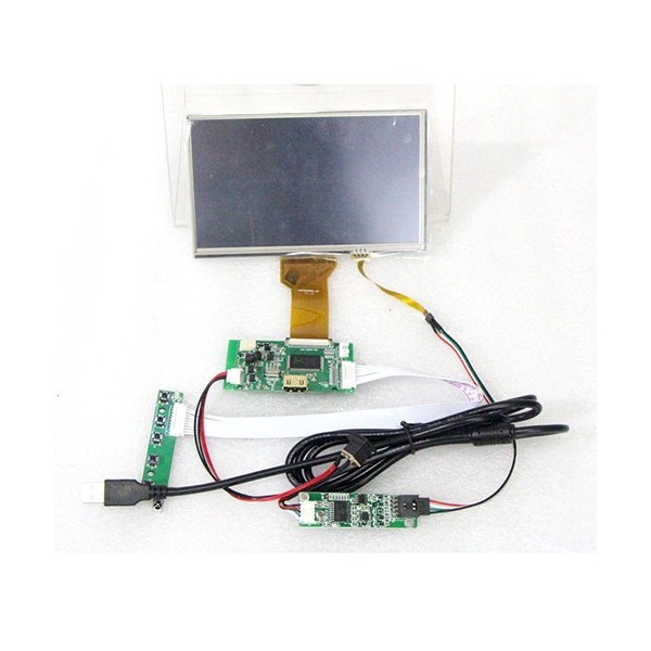 ماژول LCD ال سی دی 7 اینچ TFT 7inch LCD 50pin با ریموت کنترل و ورودی HDMI