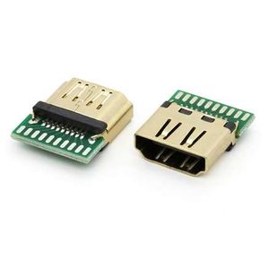 کانکتور سر کابلی HDMI مادگی بدون کاور