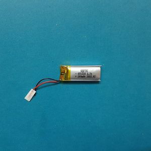 باتری لیتیوم پلیمر 3.7v ظرفیت 200mAh مارک SERTEC کد 601230