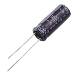 خازن الکترولیتی 560uF / 35V مارک Suscon