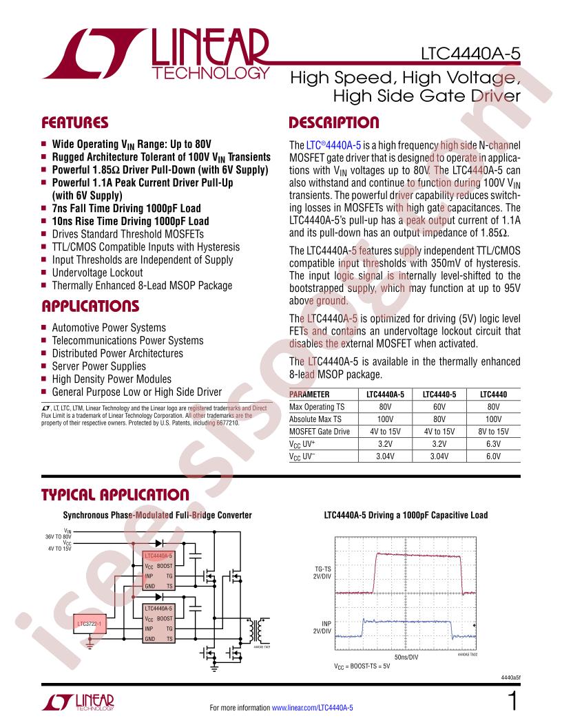 LTC4440A-5