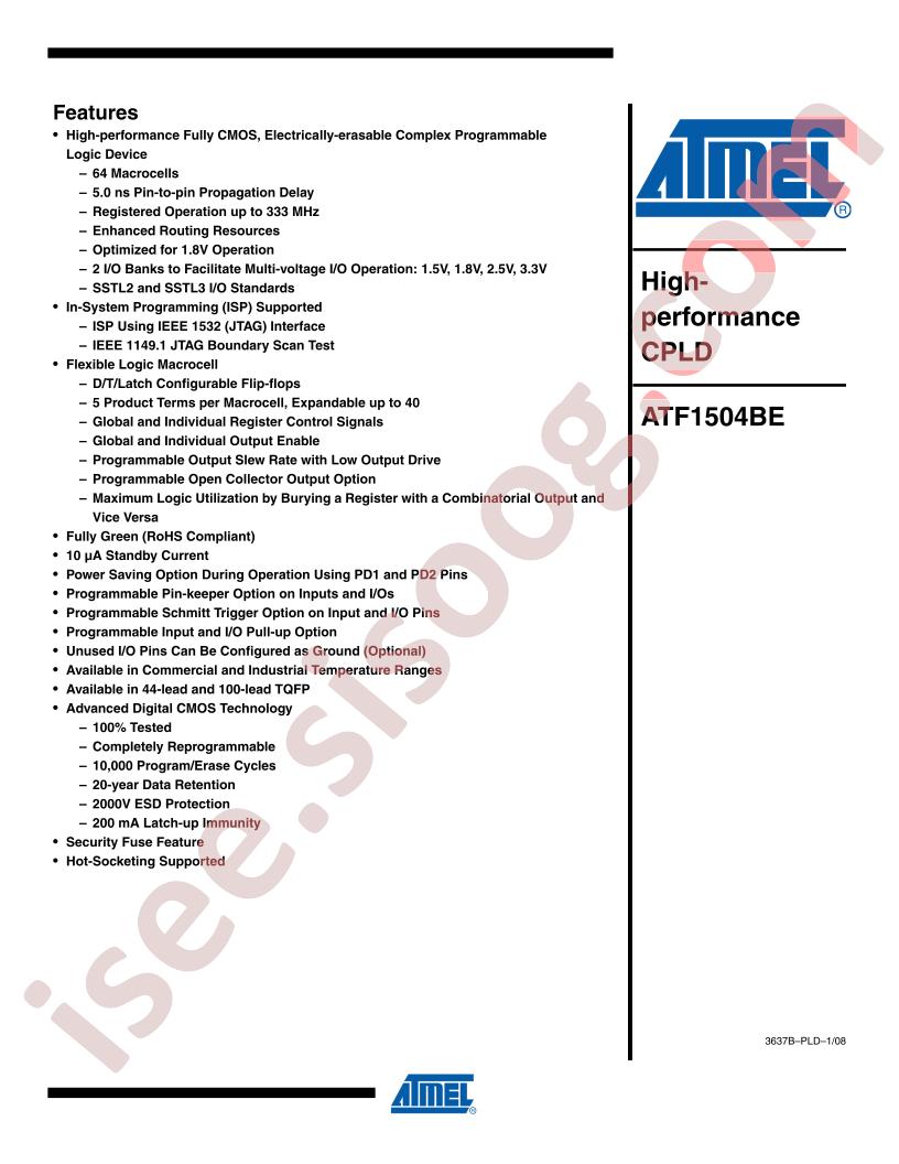 ATF1504BE