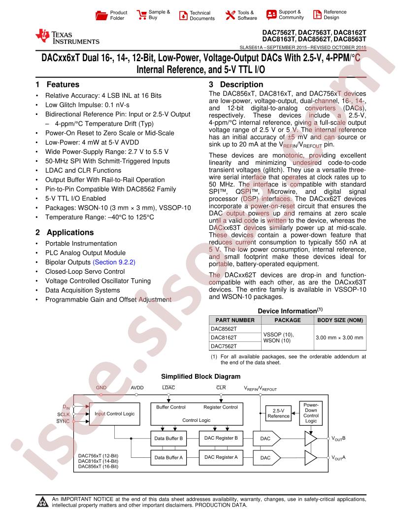 DAC856x,816x,756x Datasheet