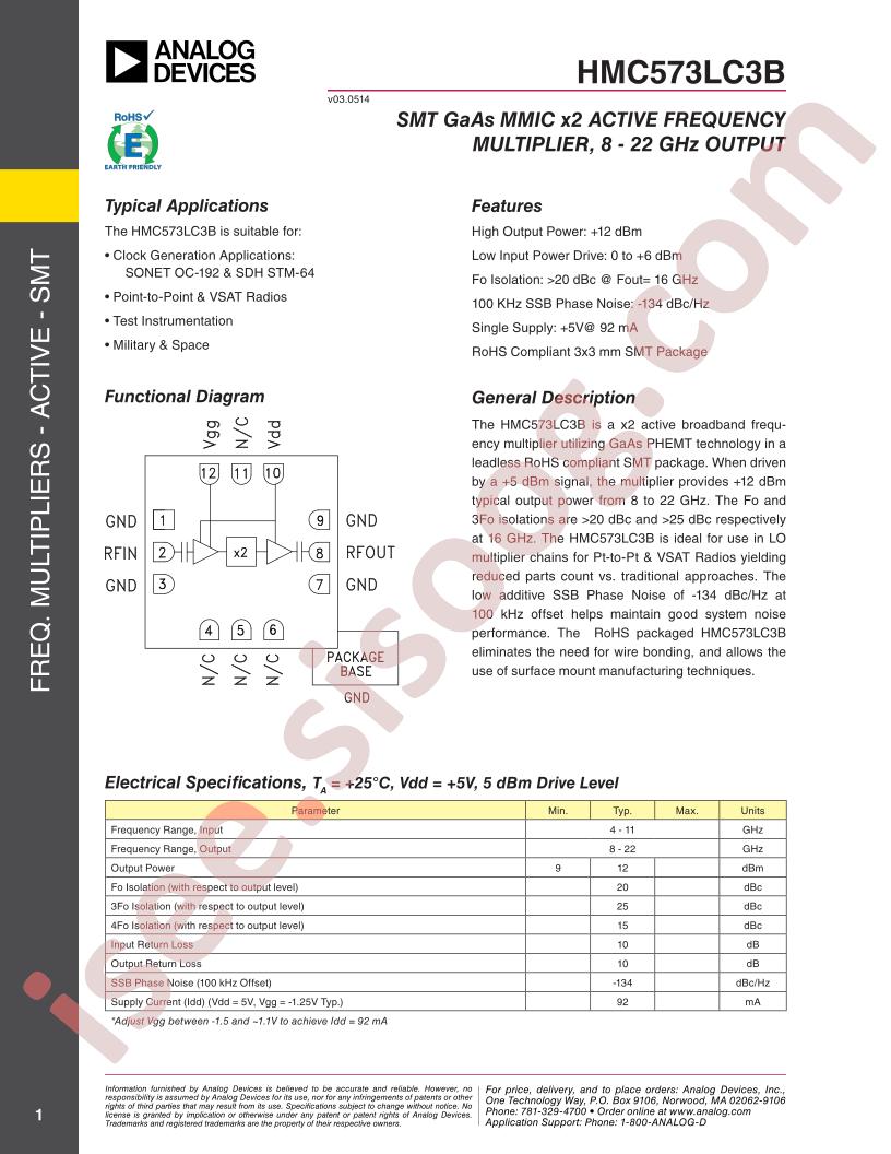 HMC573LC3B