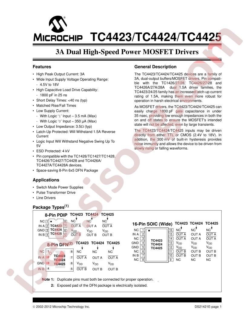 TC442(3, 4, 5)