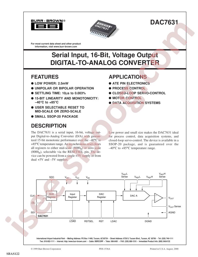 DAC7631