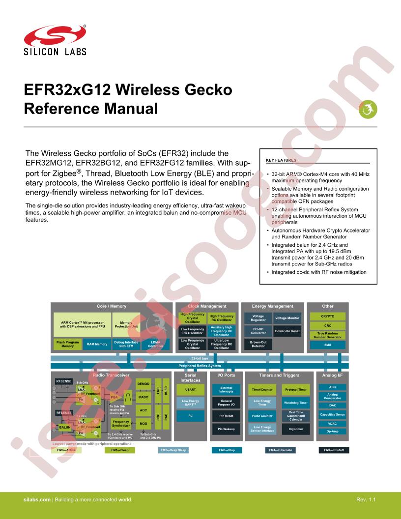 EFR32xG12 Reference Manual