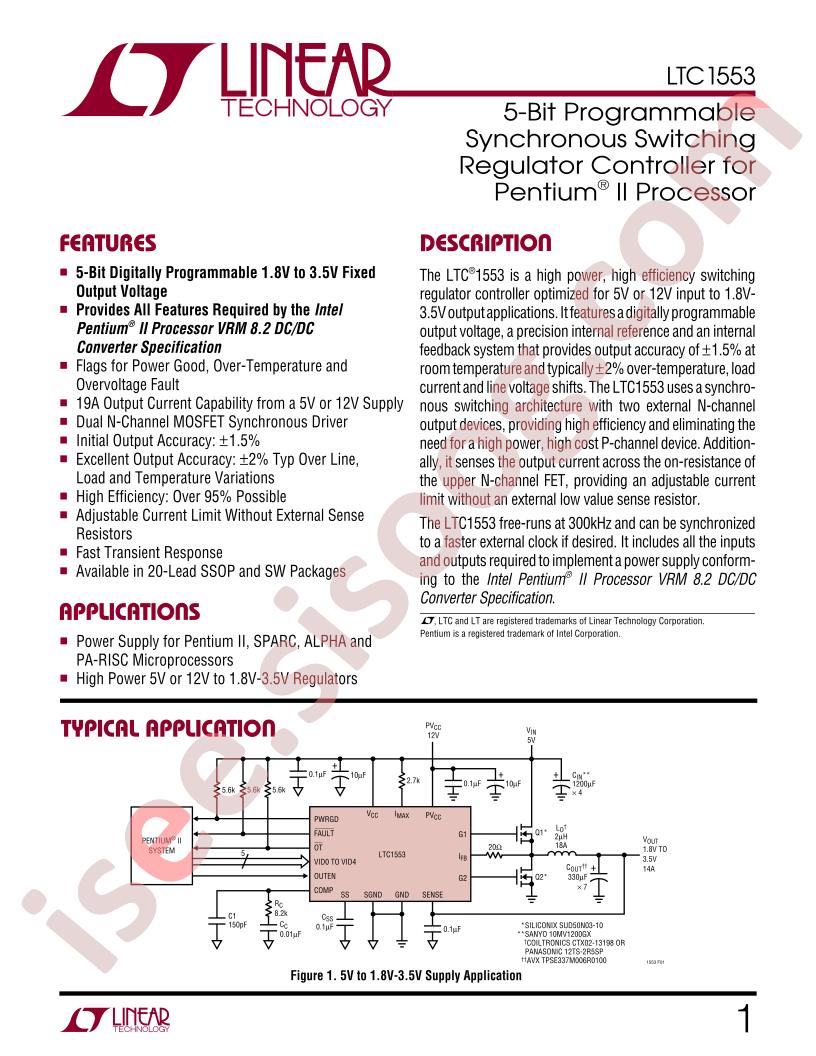 LTC1553
