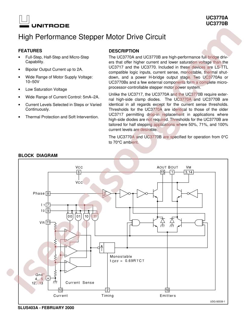 UC3770A,B