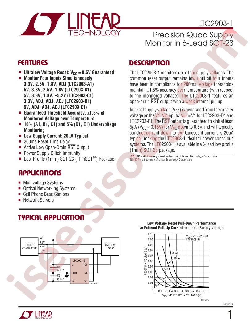 LTC2903-1