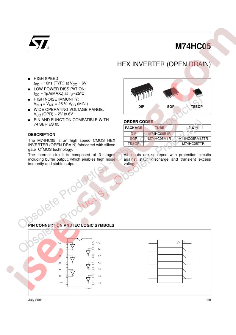 M74HC05