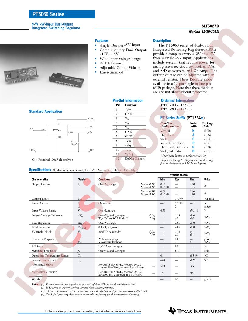 PT5060 Series