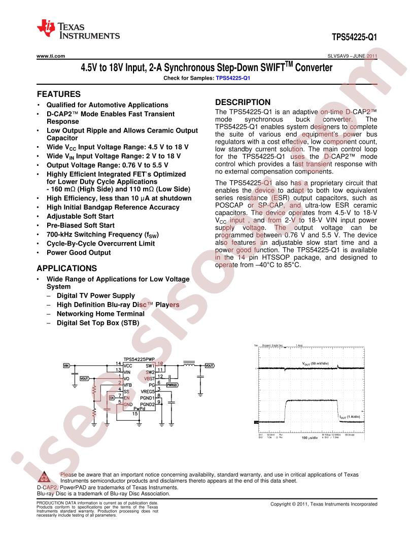 TPS54225-Q1