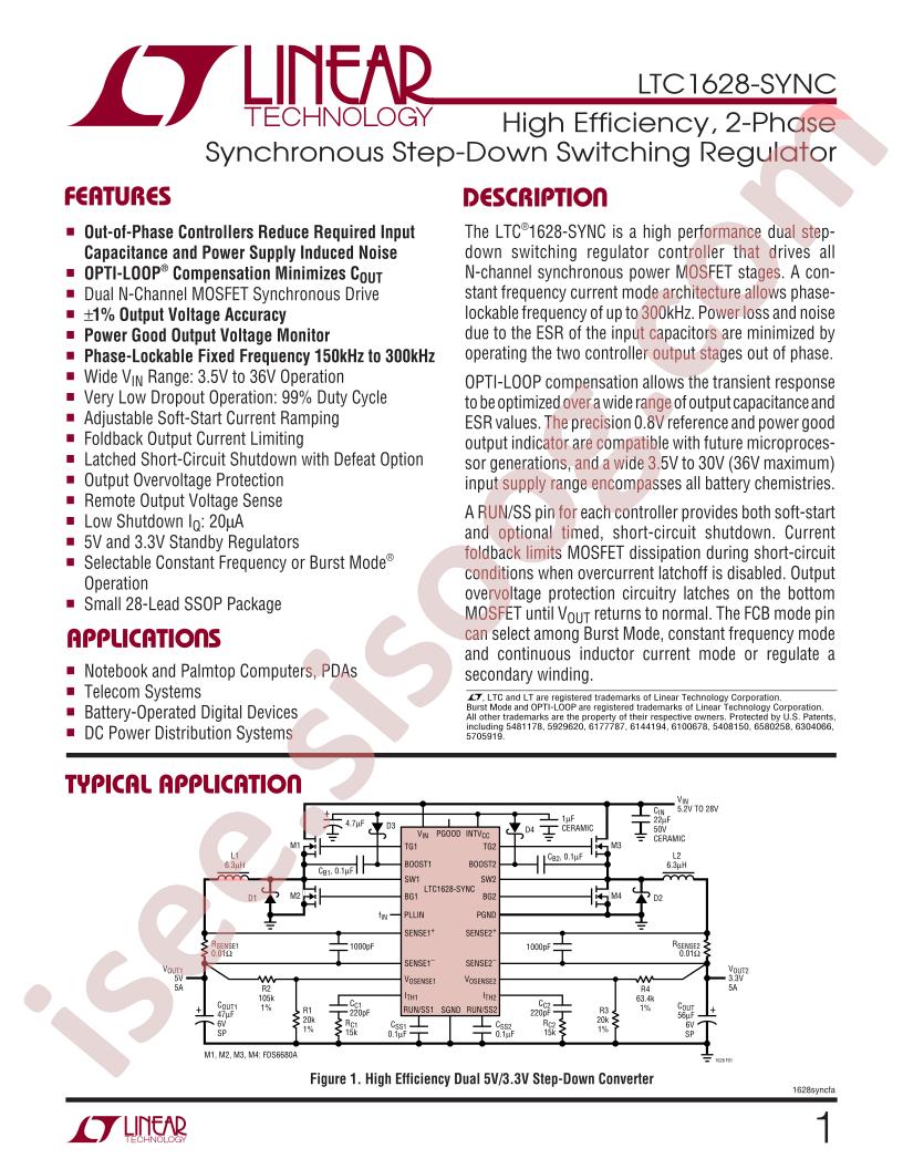 LTC1628-SYNC