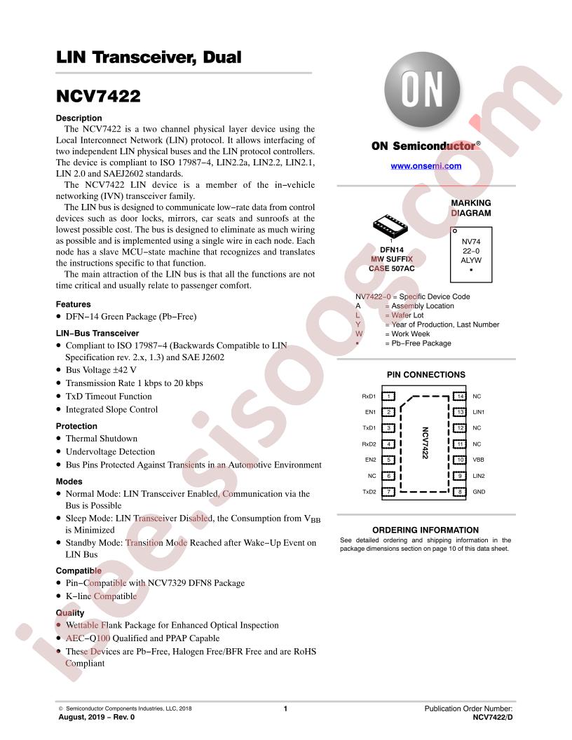 NCV7422
