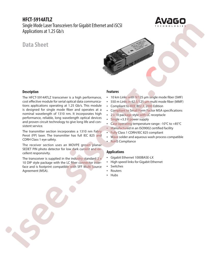 HFCT-5914ATLZ