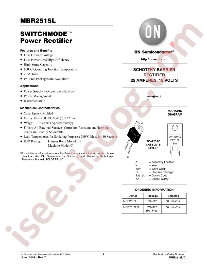 MBR2515L