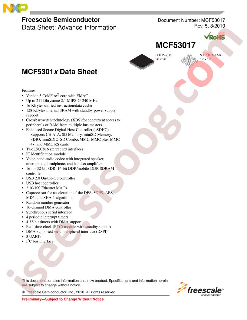 MCF53010-17