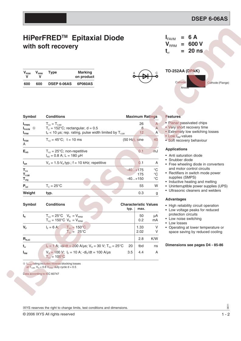 DSEP6-06AS