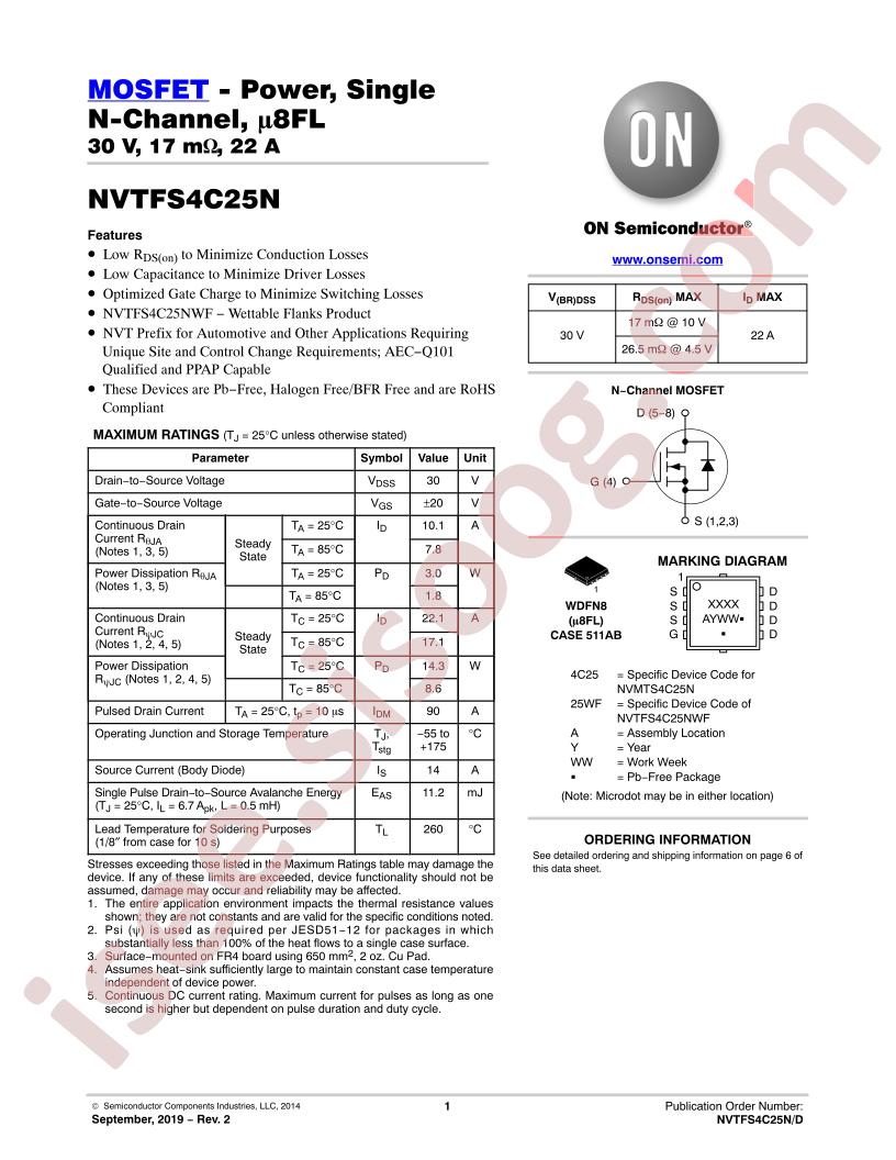 NVTFS4C25N