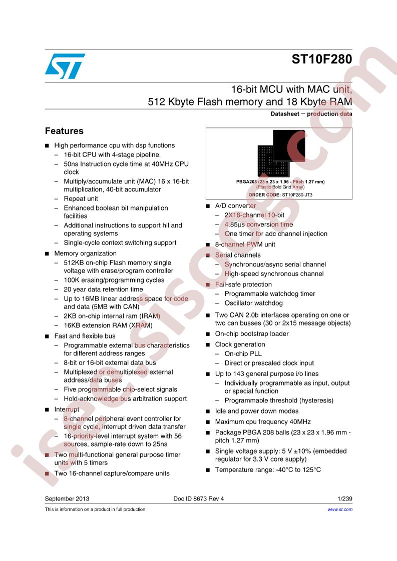 ST10F280