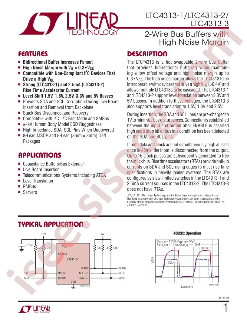 LTC4313-(1,2,3)