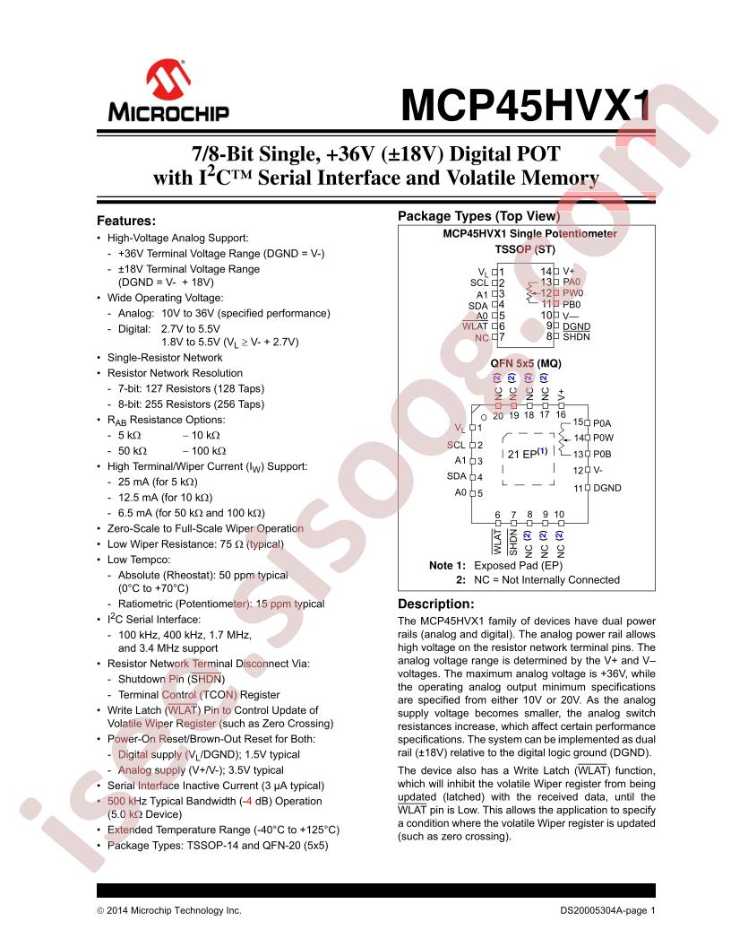 MCP45HVx1