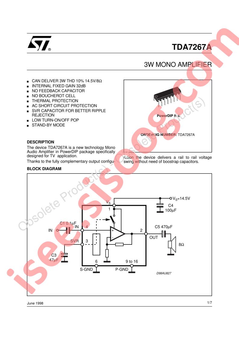 TDA7267A