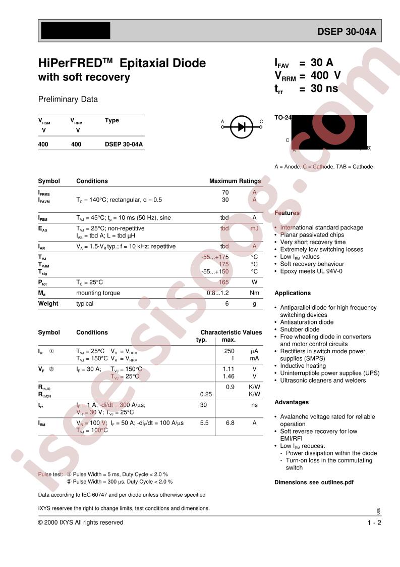 DSEP30-04A