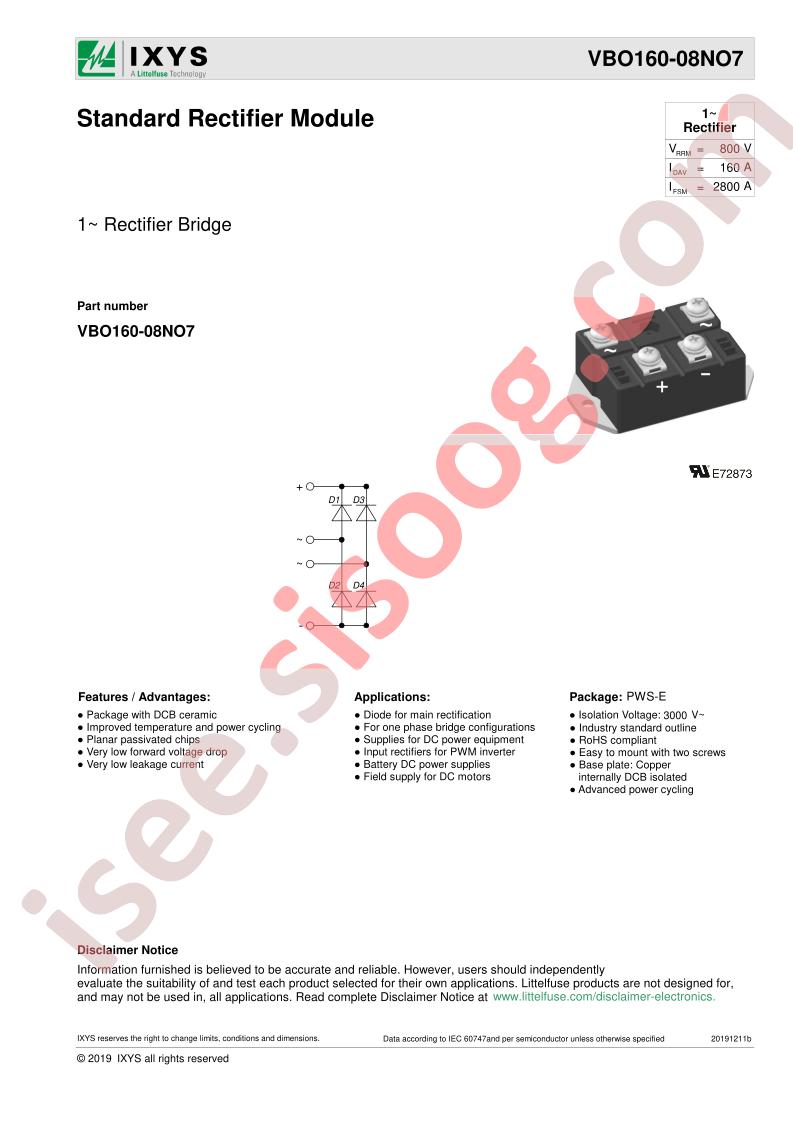 VBO160-08NO7