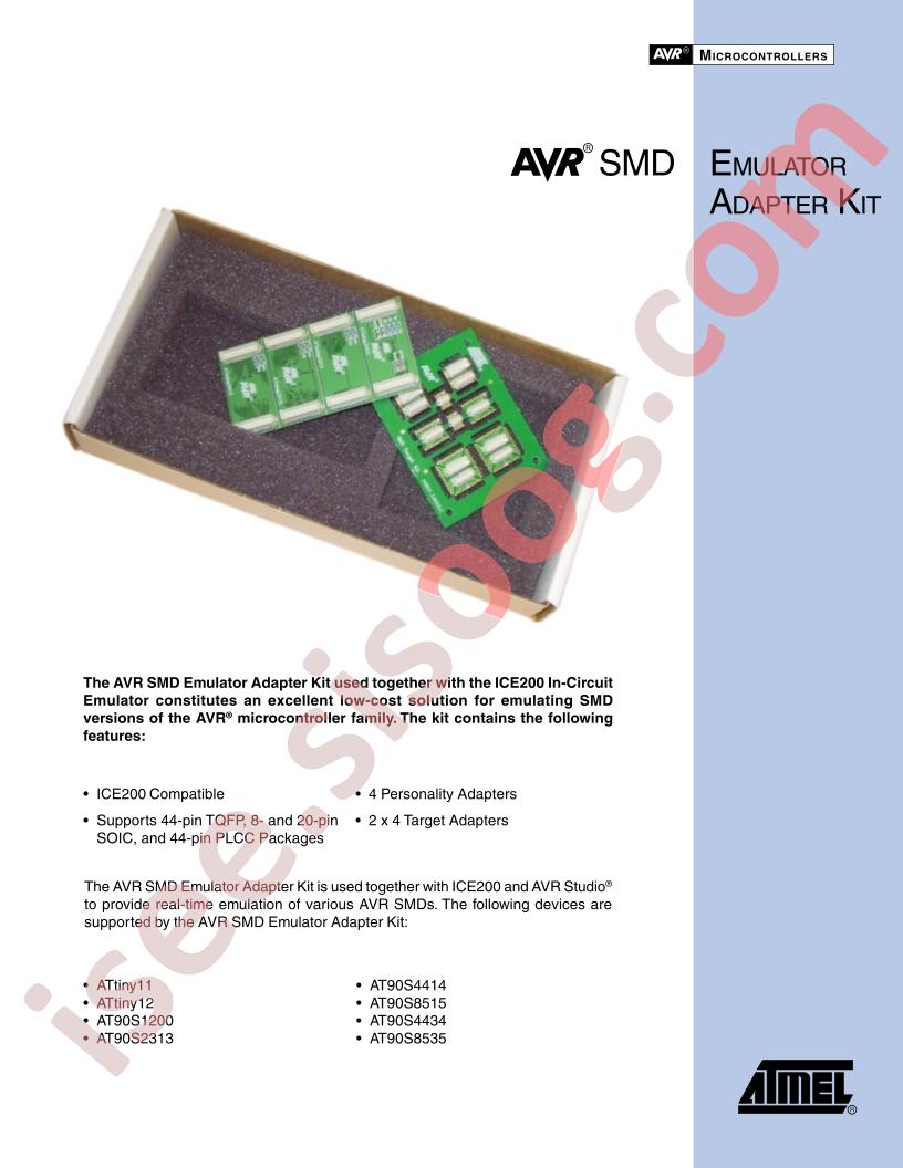 ATAVRSMD Prod Brief