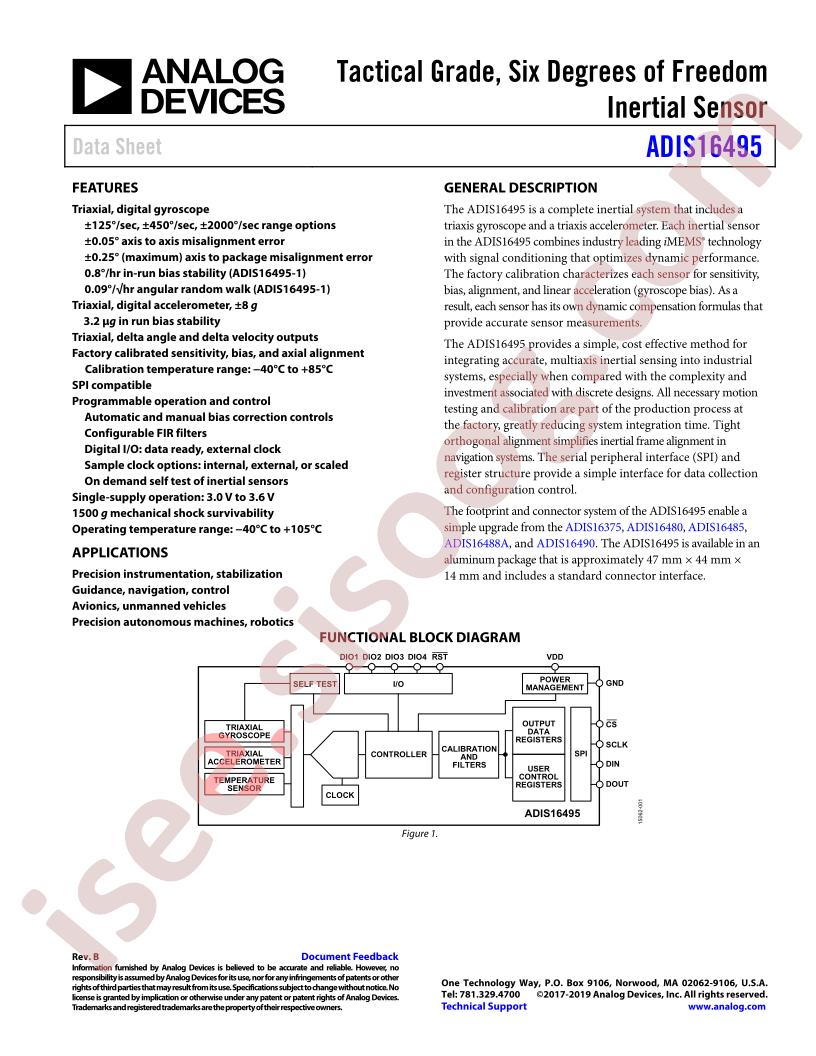 ADIS16495