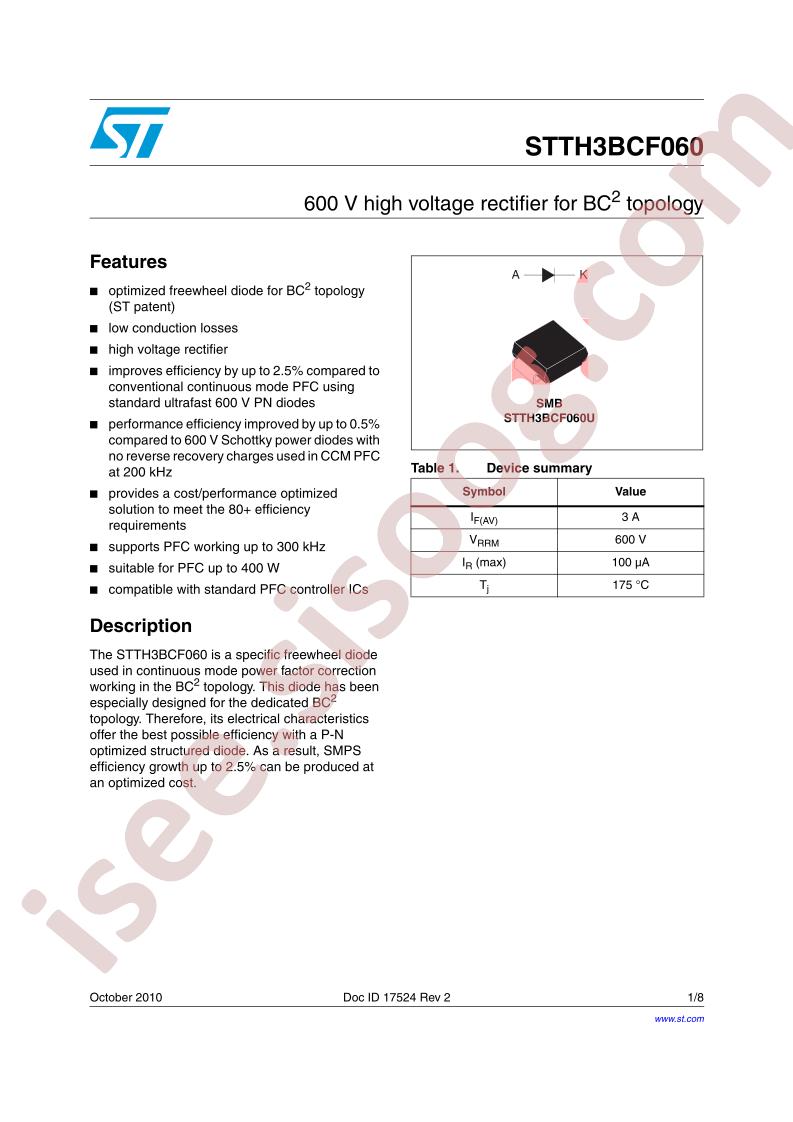 STTH3BCF060
