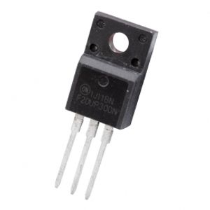 دوبل دیود فوق سریع F20UP30DN 20A-300V مارک ON Semiconductor پکیج TO-220FP