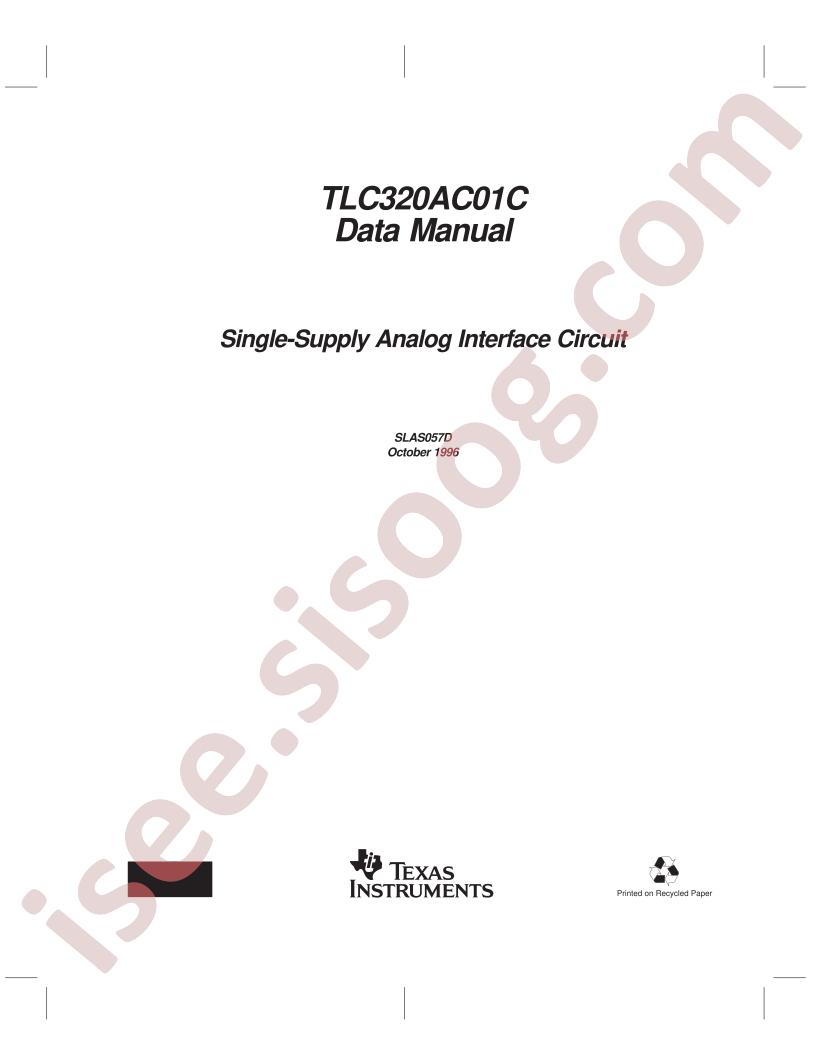 TLC320AC01C Data Manual