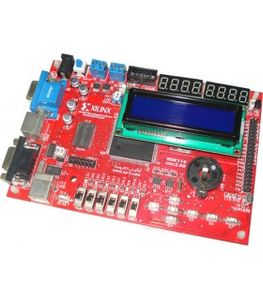 برد آموزشی FPGA های XC3S500EPQ208 - XILINX (سری Spartan3E) مدل NSK114  نسخه 2