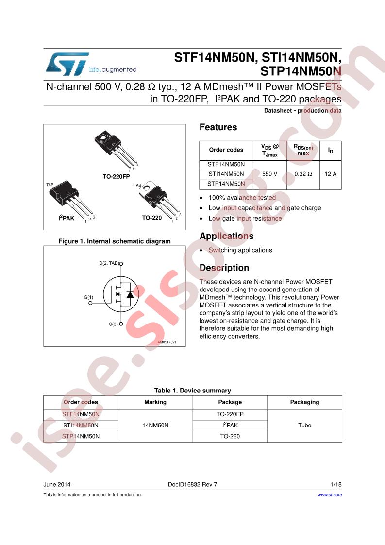 STF,I,P14NM50N