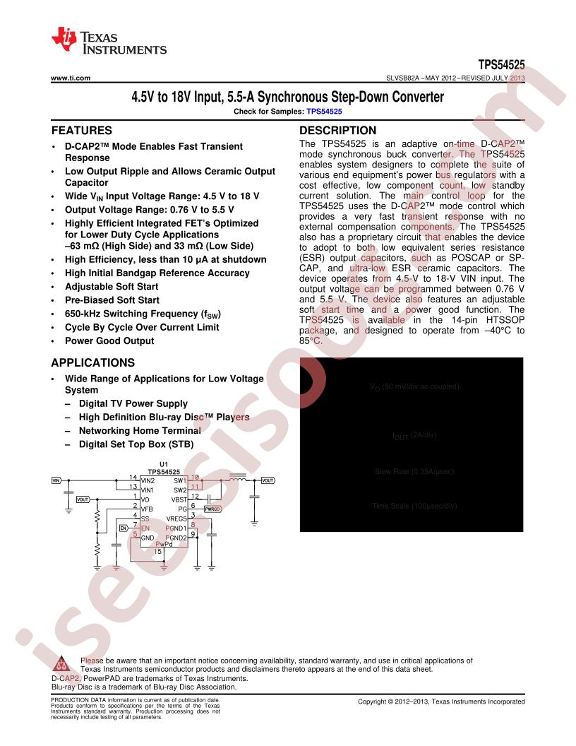 TPS54525