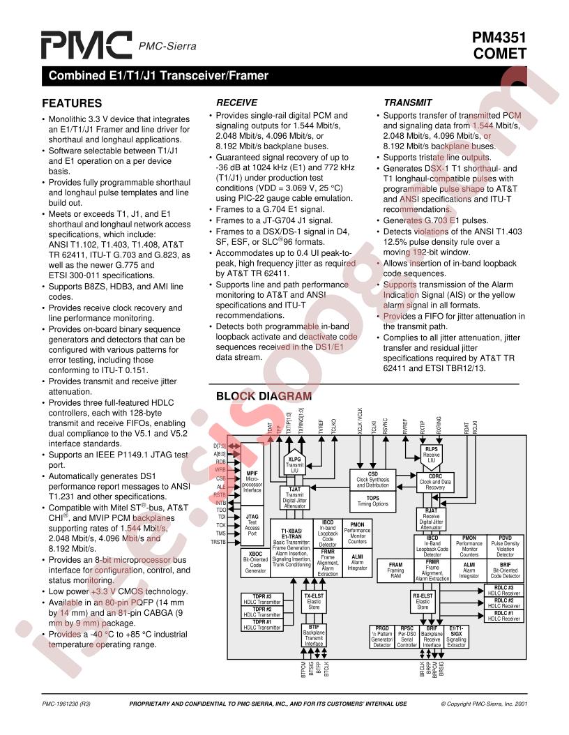 PM4351 Brief