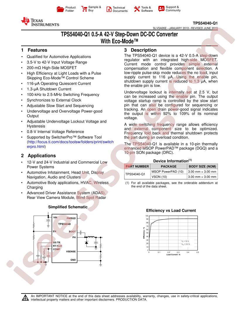 TPS54040-Q1