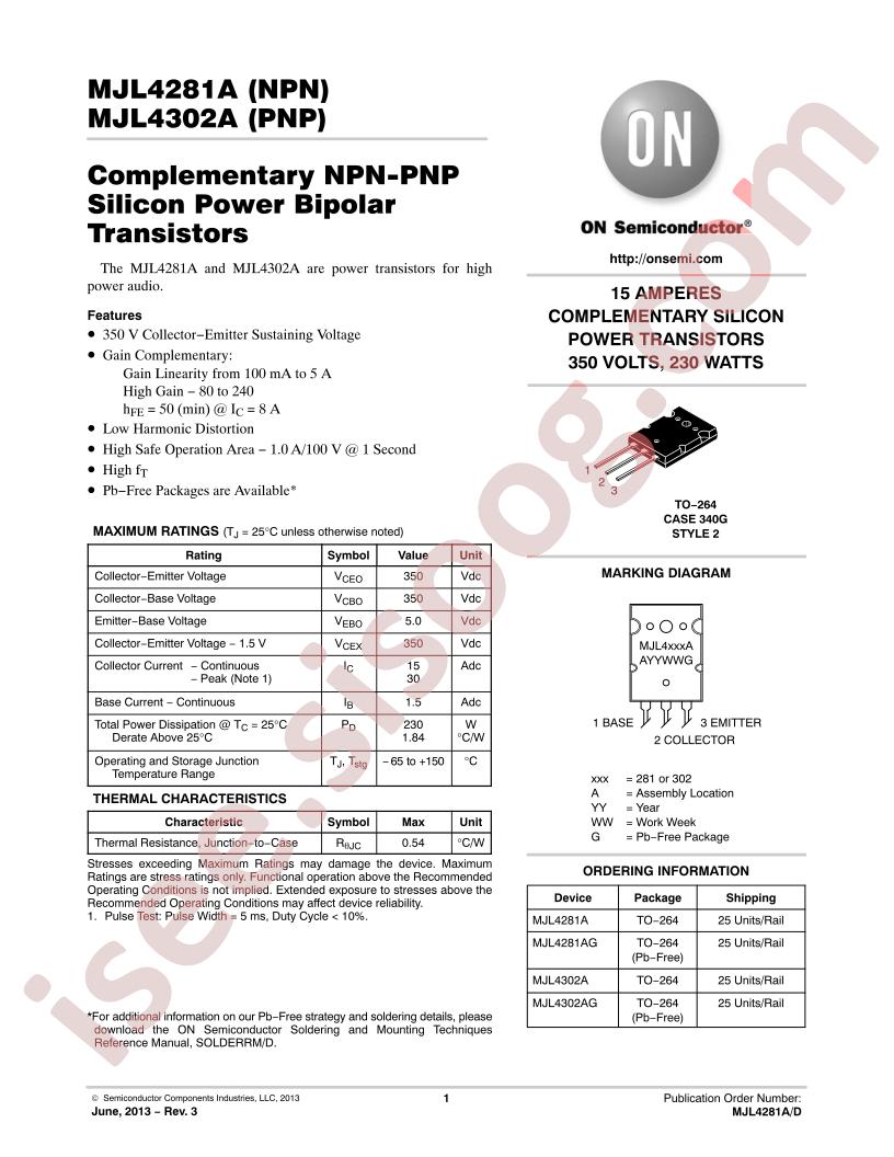 MJL4281A, 302A