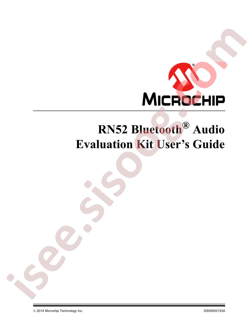 RN52 Eval Kit User Guide