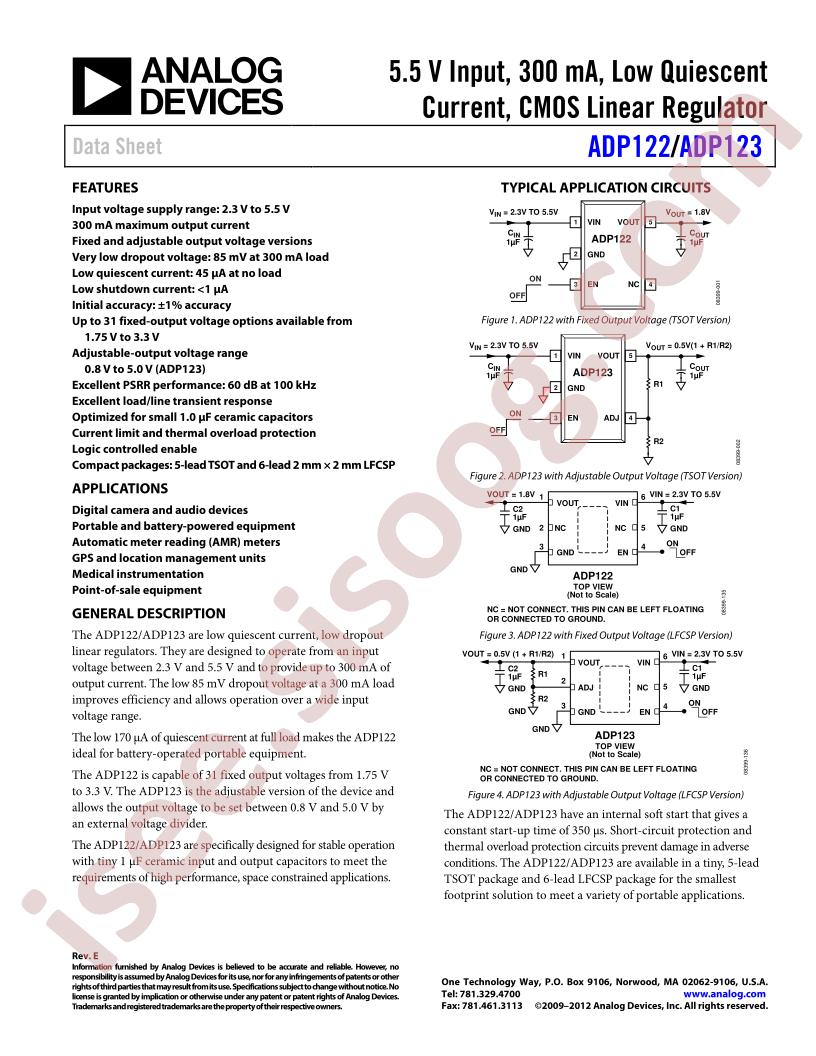 ADP122,123