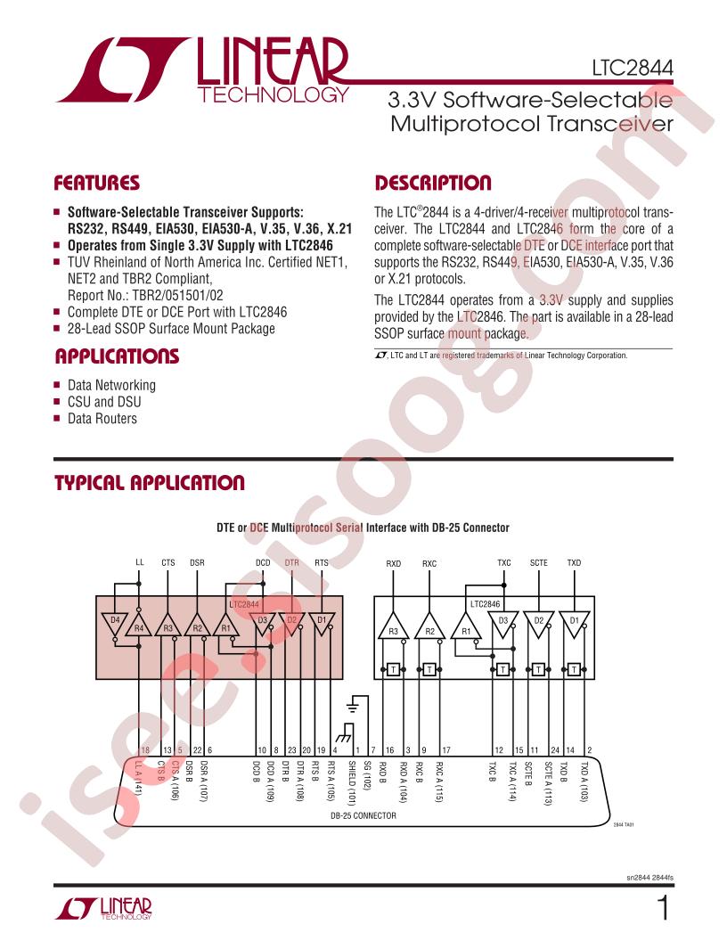 LTC2844