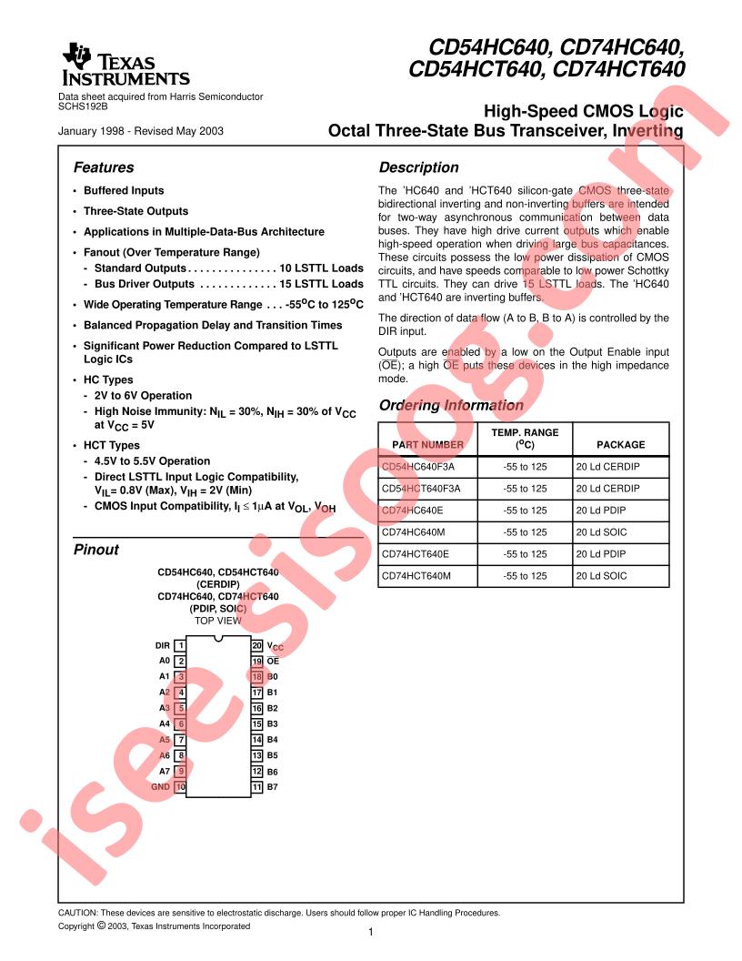 CD54,74HC(T)640