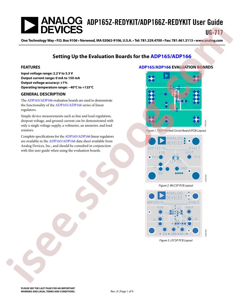 ADP165Z/166Z-REDYKIT Guide