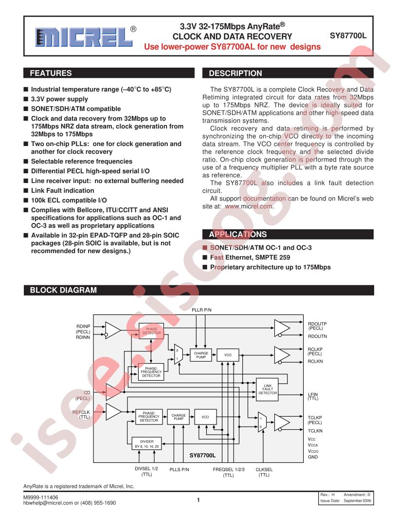 SY87700L