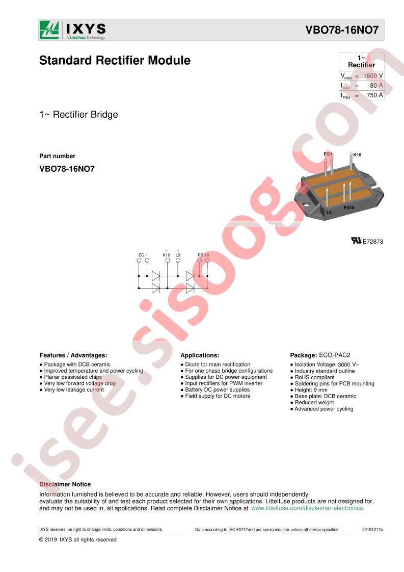 VBO78-16NO7